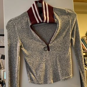 Cropped sweatshirt urban outfitters